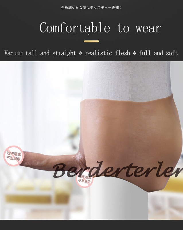 Silicone Solid Penis Dildos Pants Female Masturbation Realistic Penis Sex Toys gallery