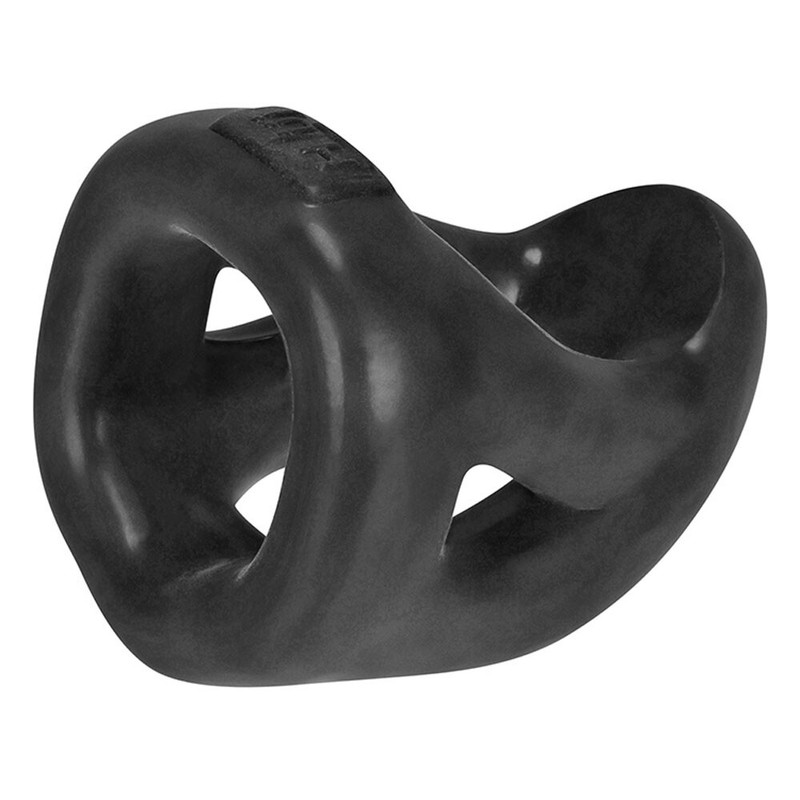 Oxballs Hunkyjunk Slingshot 3 Ring Teardrop Black – Male Cock Ring