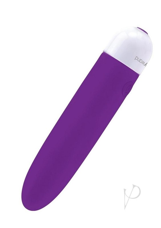 Bodywand Mini Lipstick Rechargeable Silicone Vibrator - Neon Purple gallery