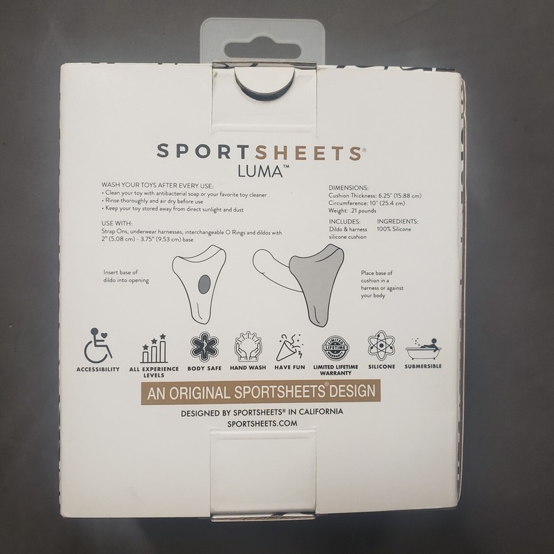 SportSheets Merge Collection Luma ️‍🔥 Strap On Dildo Harness ️‍🔥 Body Safe ️ gallery