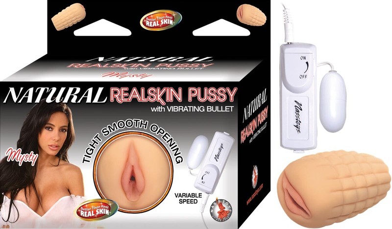 NATURAL REALSKIN PUSSY MYSTY-WHITE