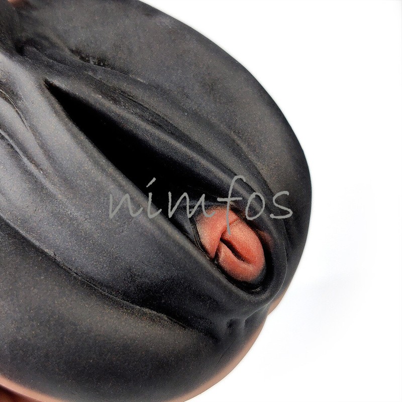 Masturbator Silicone Dual Channel Realistic Vaginal Anal Fantasy Stroker Adults gallery