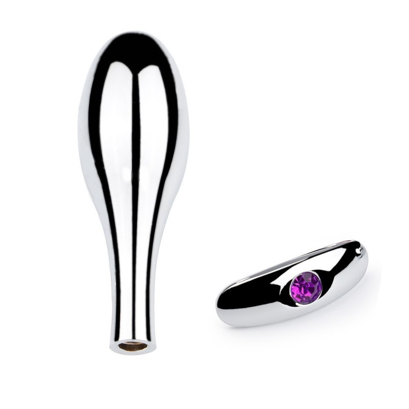 Stainless Steel Base Drop Shape Butt Plug Dildo Metal Anal BDSM Sex Toy gallery
