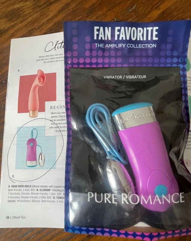 Pure Romance Fan Favorite The Amplify Collection New In Box