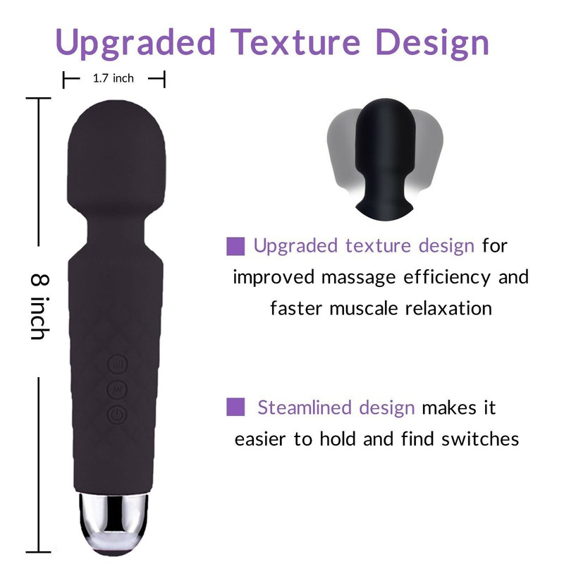 Mini Powerful Cordless Massage Magic Body Wand Personal Massager Waterproof USB gallery