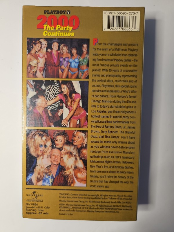 Playboy The Party Continues 2000 VHS gallery