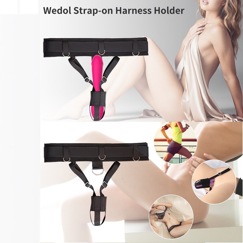 Belt Vibrator Harness Holder Adjustable Nylon Waist Wearable Strap for Vibrator gallery