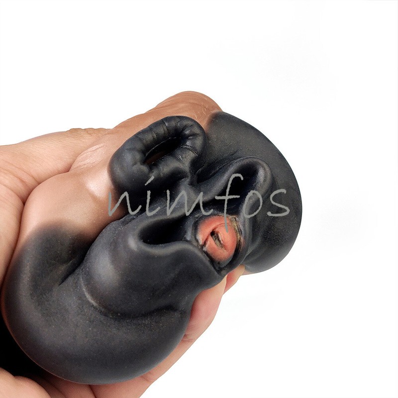 Masturbator Silicone Dual Channel Realistic Vaginal Anal Fantasy Stroker Adults gallery