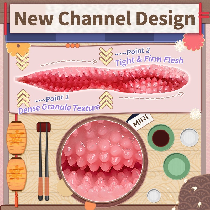 YUU Male Masturbator Sex Toys for Men Adult Sex Toy Sleeve with 3D Textured