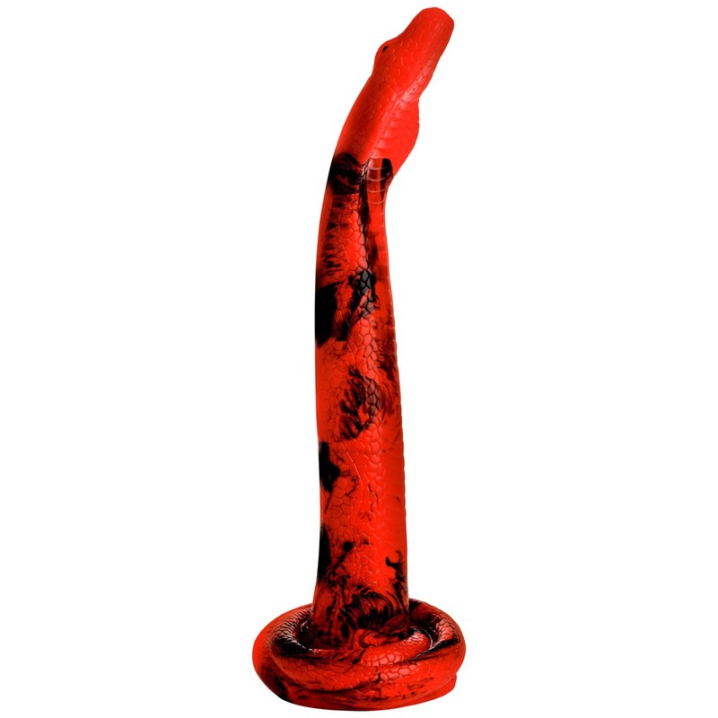CREATURE COCKS King Cobra X-Large 18" Long Silicone Dildo for Men, Women &