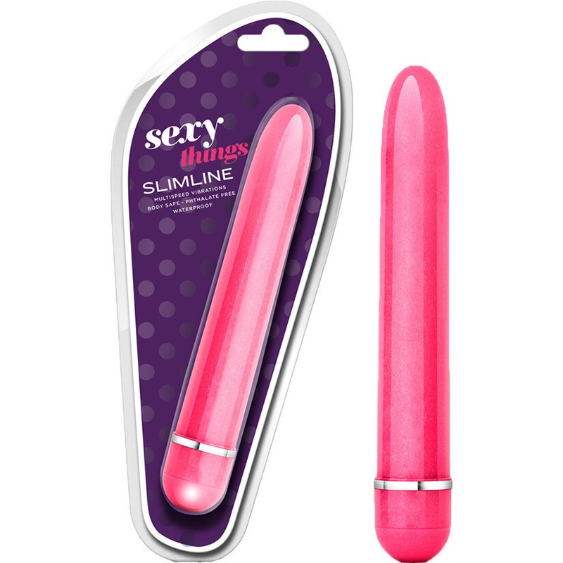 Sexy Things Slimline Vibe-Purple 7&Prime;