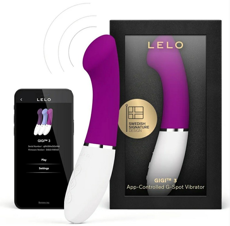 LELO Gigi 3 DR App Controlled G-Spot Vibrator for Women with 8 Pleasure Settings
