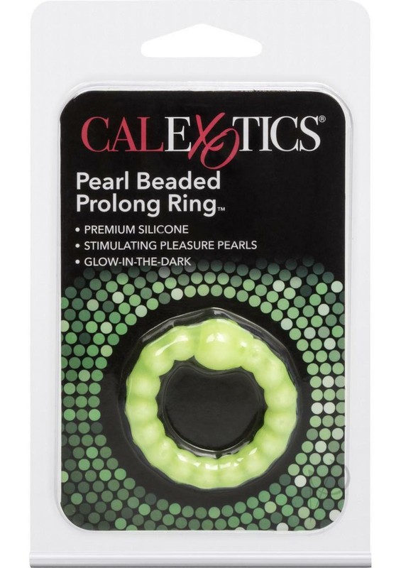 Reusable Discreet Beaded Cock Ring Erection Enhancer Prolong Delay Penis Sex Toy