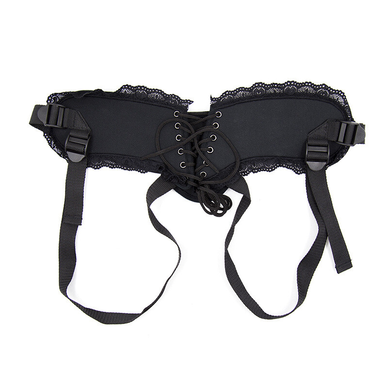 Harness Strap-On Realistic 2 Dildo Anal G-Spot Men Penis Pants Sex Toy for Women gallery