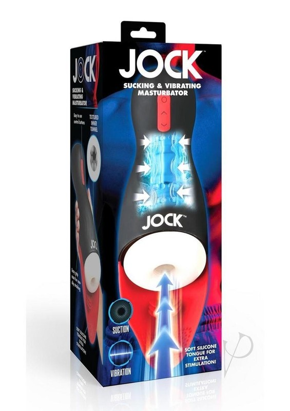 JOCK Sucking and Vibrating Rechargeable Masturbator – General Orifice –
