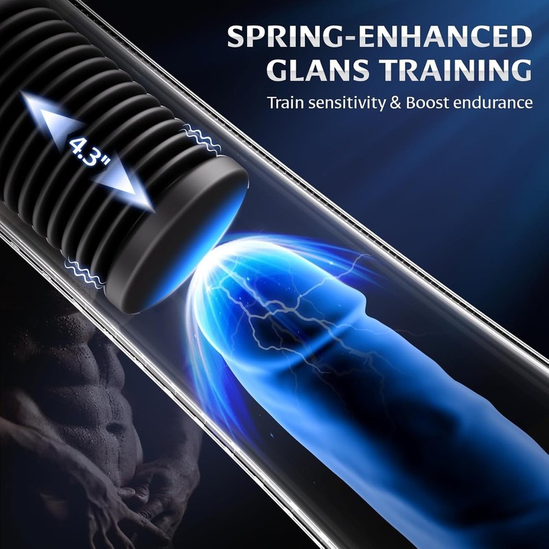 Intelligent Vibrating Penis Pump – See It Grow with 2 Sleeves & 6 Rings Included gallery