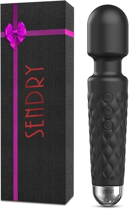 Sendry Female Vibrator, G-Spot & Sex Toy, 20 Modes & 8 Speeds Wand Massager