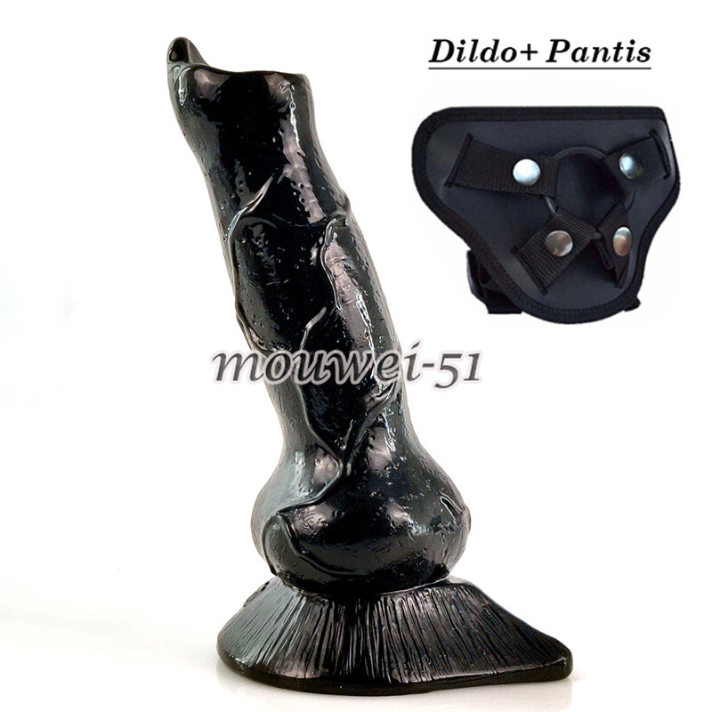 Huge Realistic Dildo Knot Sex Toy Anal Butt Plug Fake Penis Toys