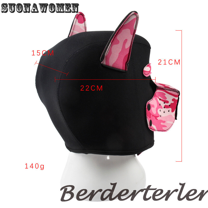 Love Head Hot Fashion Mask Puppy Cosplay Full Head Padded Role Play Sex Toy gallery