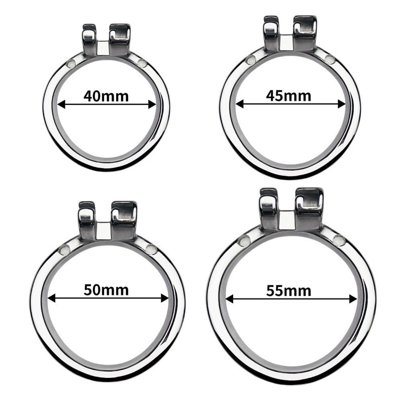 Male Chastity Device Penis Restraint Cage Delay Ring Lock Bondage Device Sex Toy