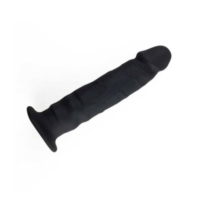 Strap on Harness Black Lifelike Realistic Strap-On Dildo Dong 5 Inches -Small gallery
