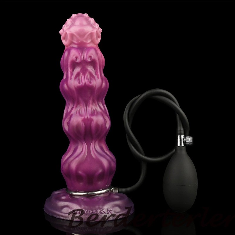 Flower Stamens Beads Anal Plug Inflatable Big Knot For Anal Expander Sex Toys gallery