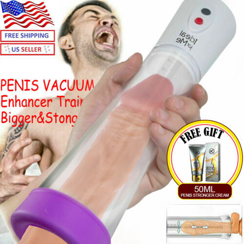 Male-Masturbator-Electric-Penis-Vacuum-Pump-Enhancer Enlarger Sex Toys-For-Men