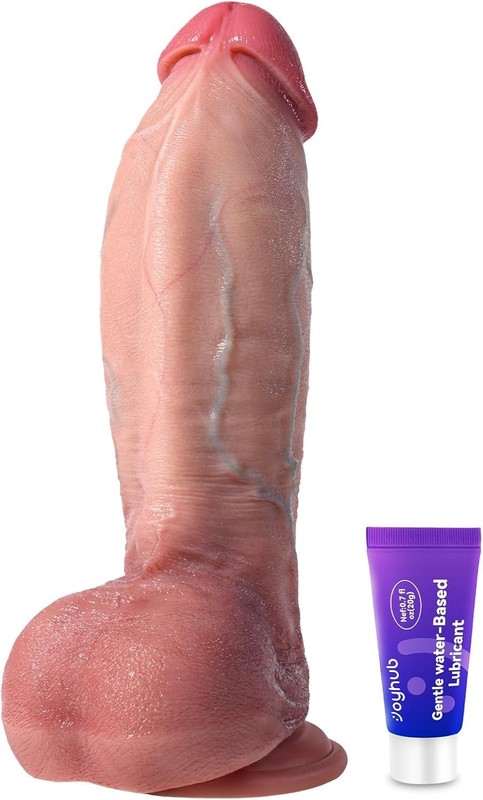 Liquid Silicone Realistic Huge Dildo Cock Suction Cup Women Sex Toys Thick Dong