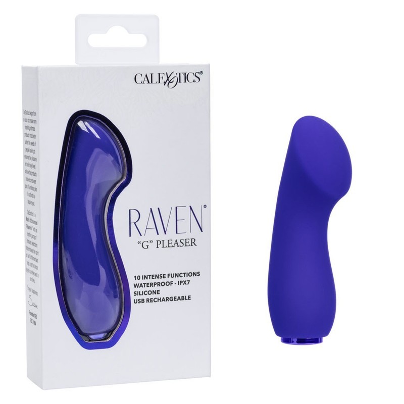 Cal Exotics Raven « G » Please Vibrator Blue – Silicone Clitoral Vibe