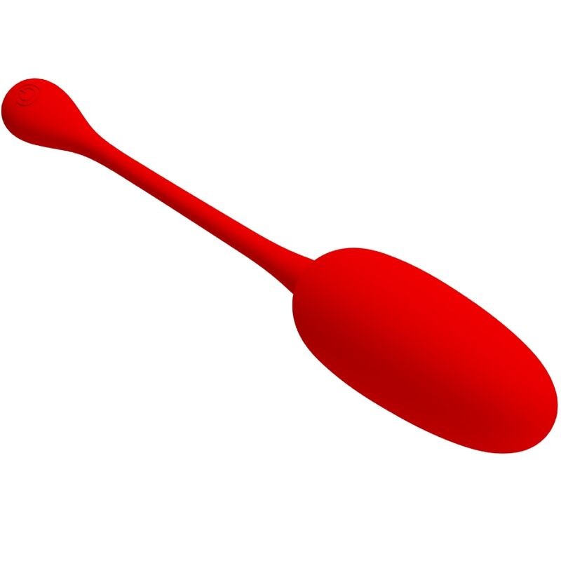 PRETTY LOVE Rechargeable Vibrating Knucker Egg Rouge Red