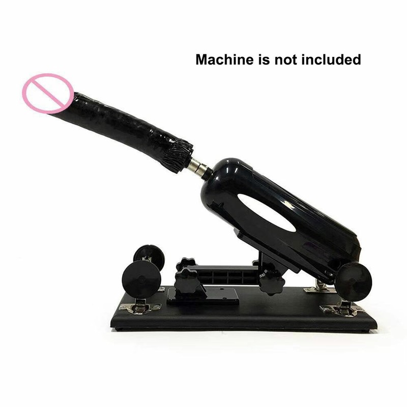 SEX MACHINE 10 Inch BBC or Beige Dildo Attachment for Women AUTO Masturbator NEW gallery