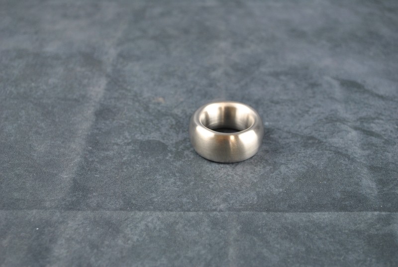 Donut Style Cockring & Glans Ring in Stainless Steel gallery