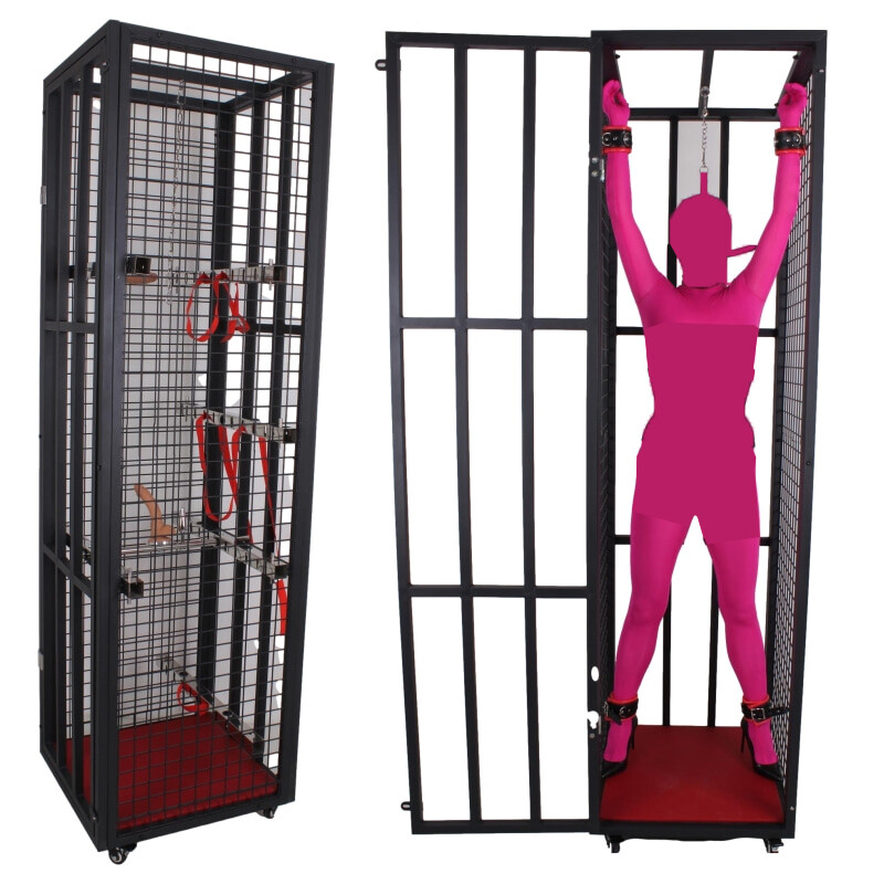 Cages Large Removable Single K9 BDSM Bondage Kit Restraint Cage SM Teach Sex Toy
