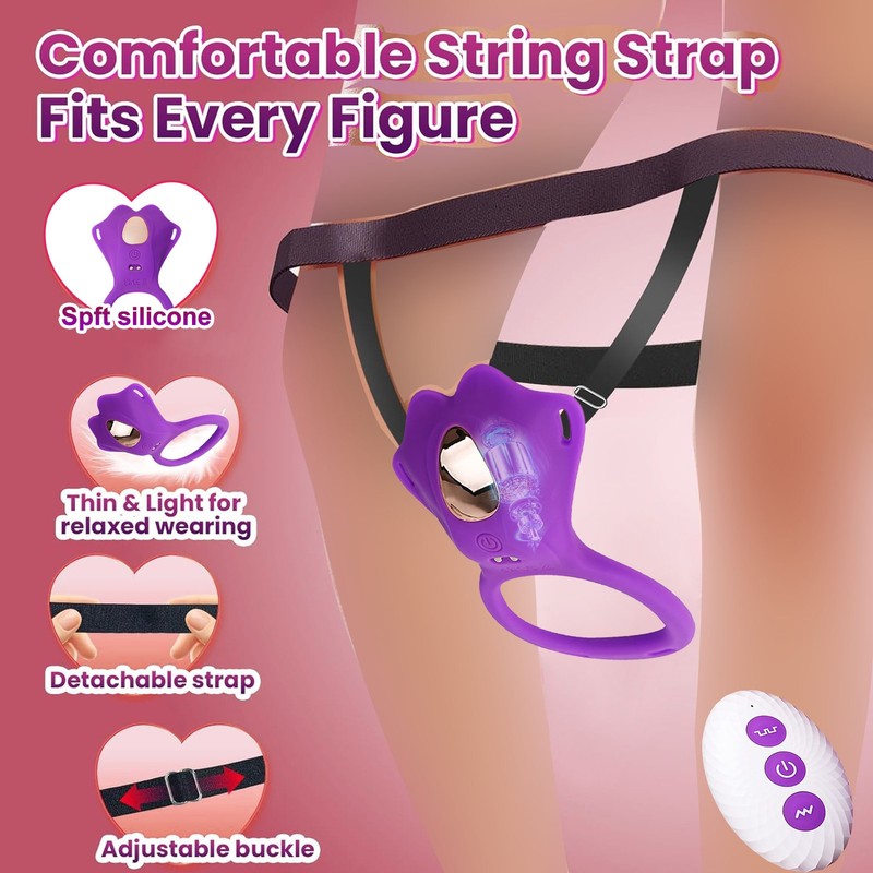 Remote-Sex-Toys-Wearable-Panty-Vibrator-Bullet-Penis-Ring-Clitoral-Stimulator US gallery