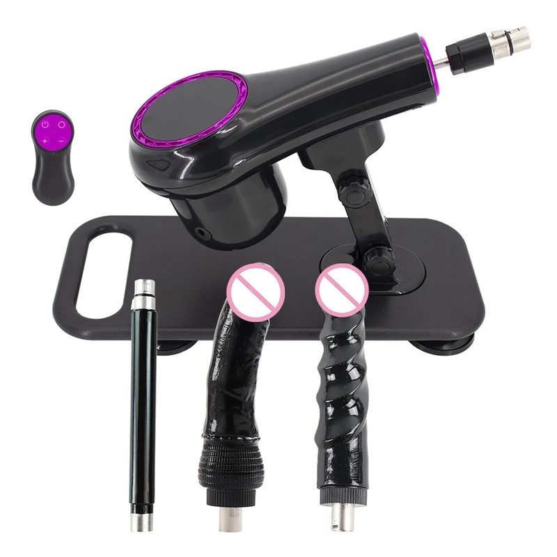 Sex Machine with 3XLR Attachments 0-6CM Speed Reciprocating Mechine Sex Machine