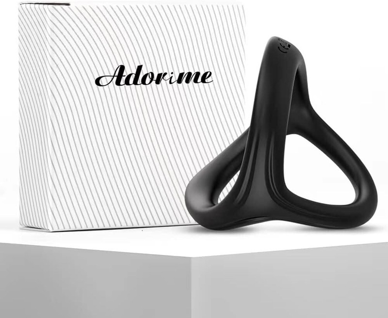 Beveled-Triangle Design Cock Ring - Comfortable and Discreet Male Enhancement gallery