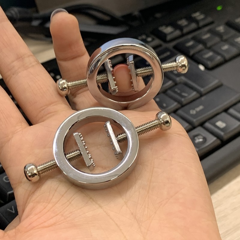 Nipple Clamps Chest Spike Clit Tease Breast Clips RolePlay Bondage Sex Toys BDSM