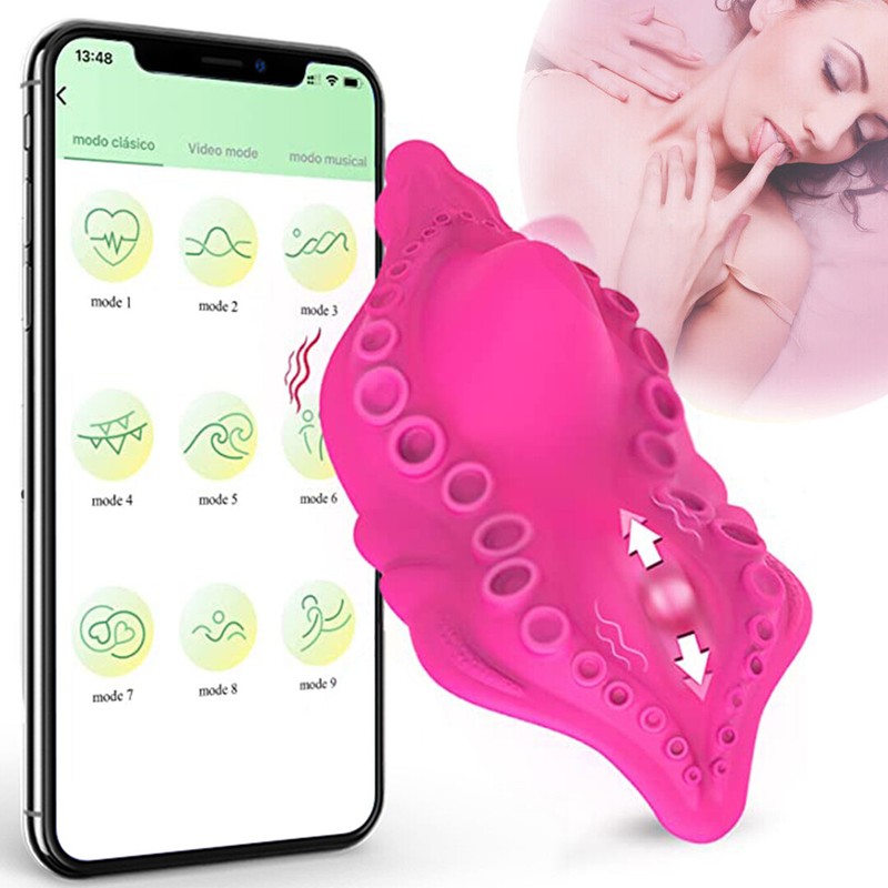 Wearable Butterfly G-spot Vibrator Clit Stimulator APP Control Sex Toy for Women gallery