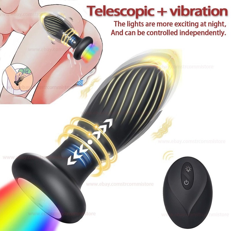 Sex Toys for Women Thrusting Anal Vibrator Prostate Massager Anal Butt Plug