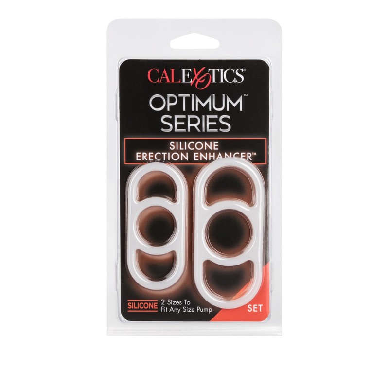 CAL EXOTICS Optimum Series Silicone Erection Enhancer Support Rings WHITE