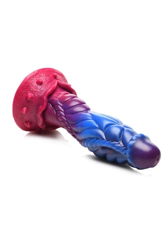 Creature Cocks Intruder Alien Silicone Dildo - Pink/Blue gallery