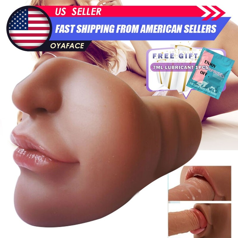 3D Realistic Oral Vagina Anal Sex Dolly Pocket Pussy Male Masturbator for Men
