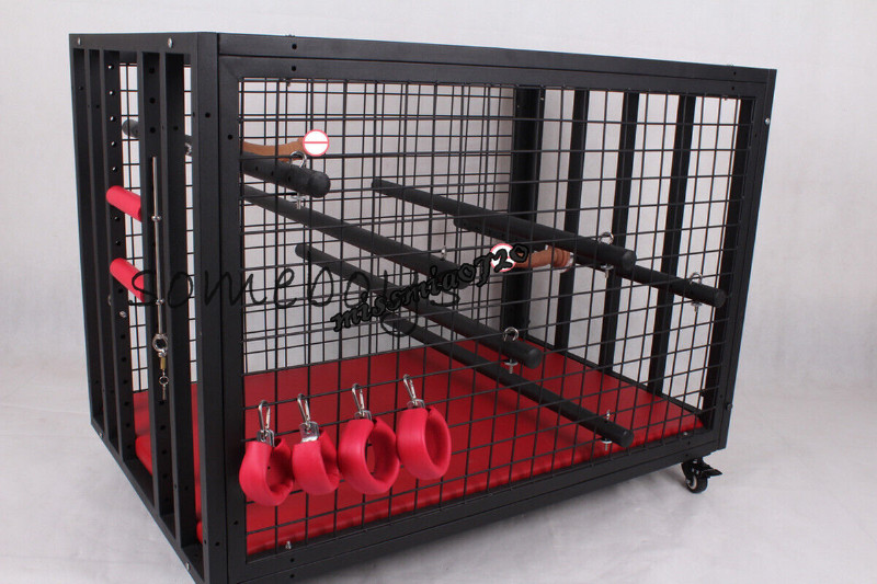 Mediu Sex Love Cage BDSM Bondage Slave Restraint Training Torture Tools Toys