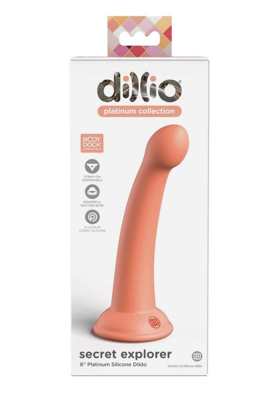 Dillio Platinum Secret Explorer Body Dock Silicone Dildo gallery
