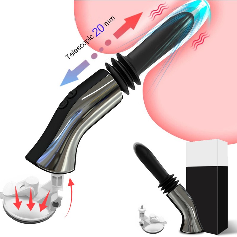 Automatic Thrusting Dildo Vibrator Prostate Massager Hands-Free Machine Sex Toys