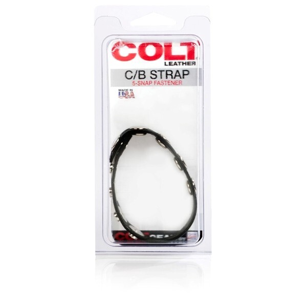California Exotic Novelties Calexotics Colt Adjust 5 Snap Leather, New