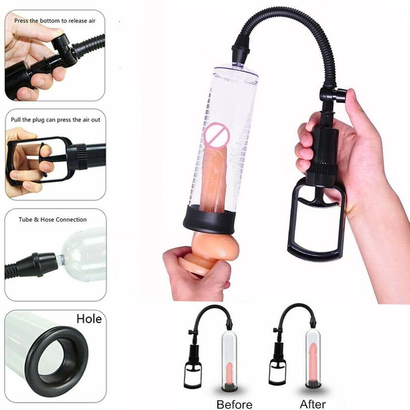 Vacuum Penis Pump for Male ED Enhancement Erectile Enlargement Penis Enlarger BG gallery