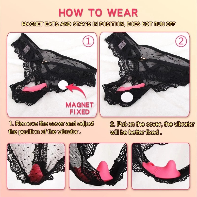 Clitoris Sucker Vibrator Sexy Wearable Vibrator Panty Adult Sex Products gallery