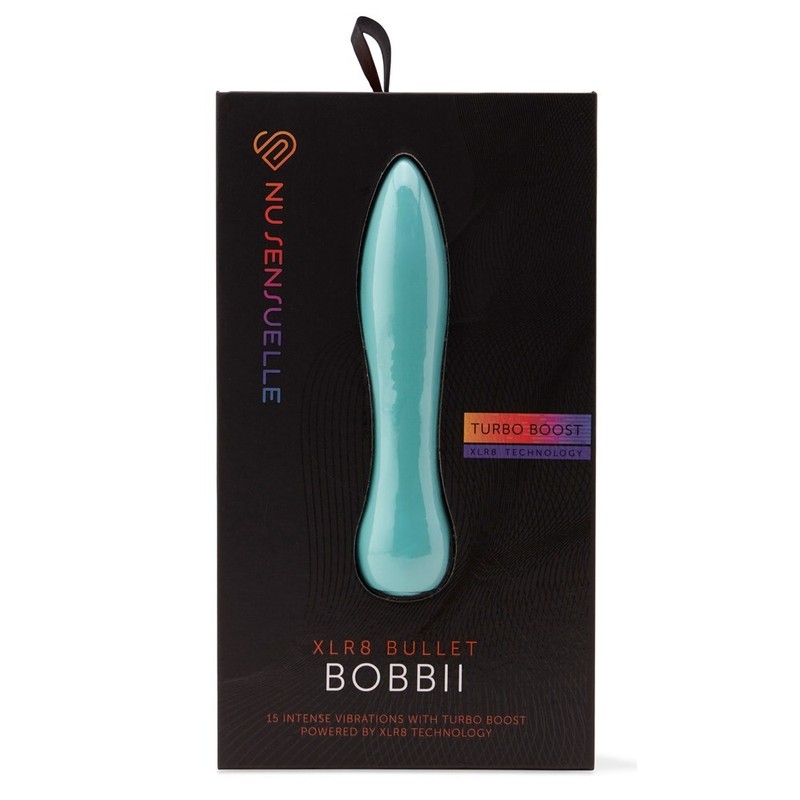 Nu Sensuelle Power Flex Bobbii Bullet Vibe Blue – Clitoral Vaginal Vibe