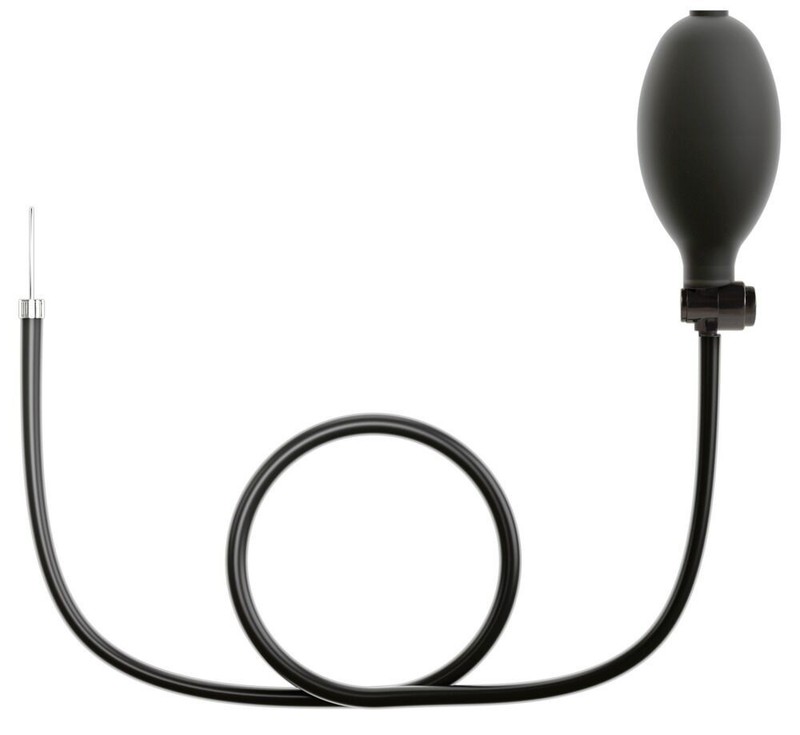 ANOS Inflatable Vibrating RC Anal Plug Two Arm Silicone Rechargeable gallery